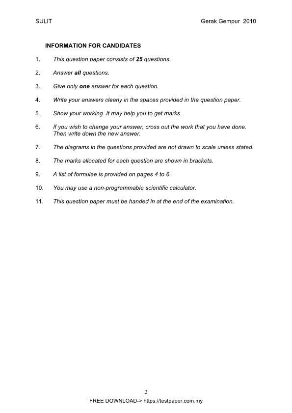 Soalan Topikal Matematik Tahun 3 Kssr - Tersoal n